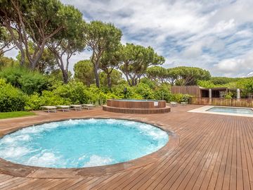 The spa pool