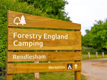 Welcome signage