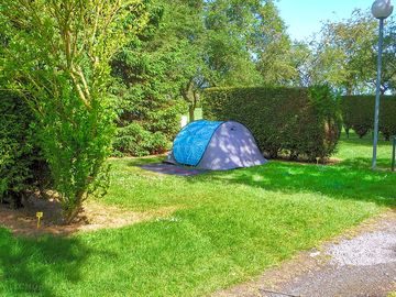 Spacious pitches