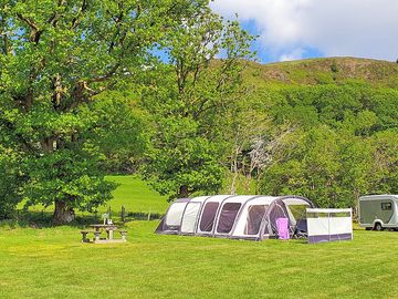 Grass pitches with electric
