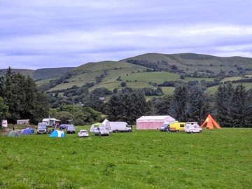 Hill views from the pitches
