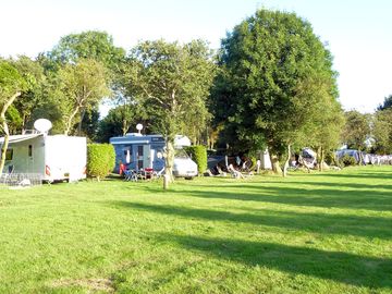 Spacious pitches