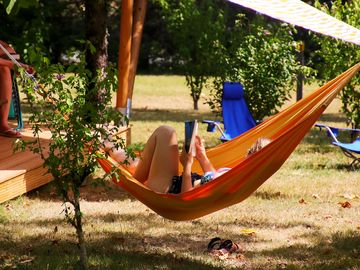 Relaxing on site