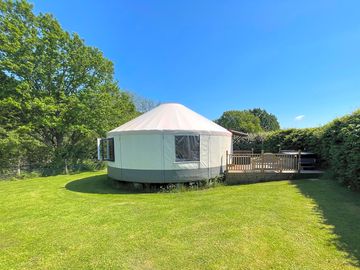 Plenty of garden space around your yurt (added by manager 08 jun 2022)