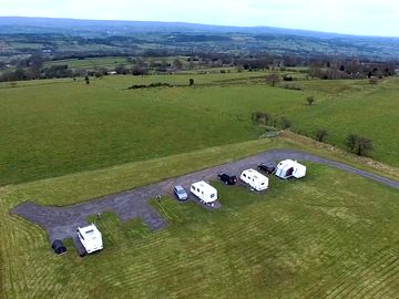 Our hardstanding fully serviced pitches