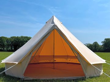 Spacious bell tent