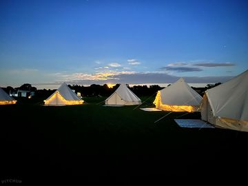 Beautiful bell tents