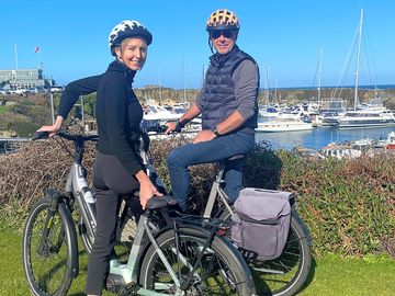 Bikes for hire at beaucette. marina staff can organise this for you and have them delivered. (added by manager 13 mar 2024)