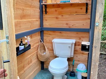 **new this year**  we now have flushing toilets on site (added by manager 25 may 2024)