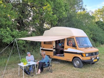 Space for an awning