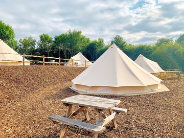 Would love to stay in one of these bell tents with a group of friends (added by manager 23 aug 2022)