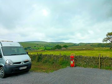 Country views from the campsite