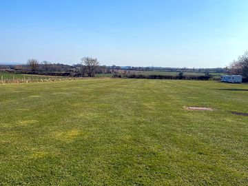 Spacious pitches
