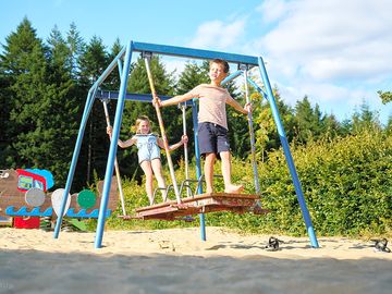 Playgrounds at camping auf kengert