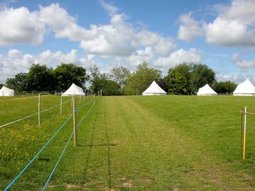 Walkway to campsite