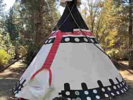 Ceremonial tipi, largest on the property, sleeping up to six (added by manager 14 Nov 2018)