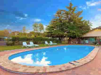 Solar heated swimming pool (added by manager 29 Dec 2016)