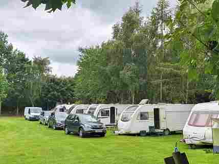 Caravan pitches