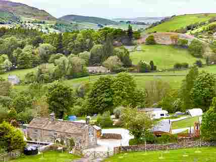 View over the site