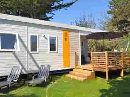 Static caravan for up to seven people