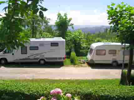 Pitches for motorhomes and campers