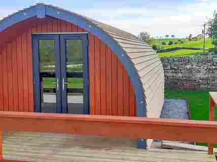 Oyster Catcher camping pod exterior