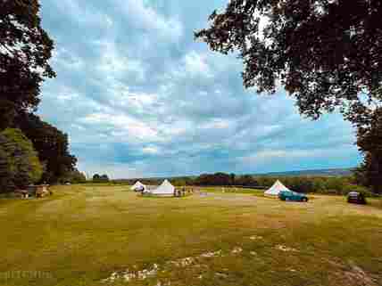 The glamping field