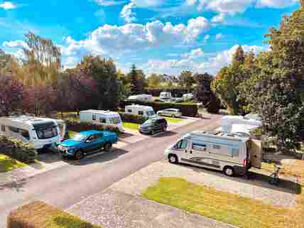 Fully serviced hard standing touring pitches inclusive of electric