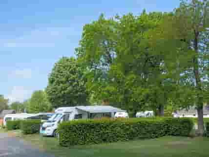 Large spacious pitches for larger motorhomes