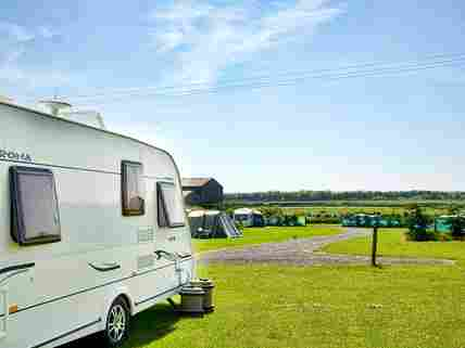 Plenty of space for caravans