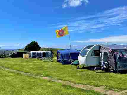 camping and touring pitches