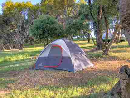Tent camping on sale