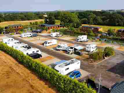 All year touring caravan pitches 2025