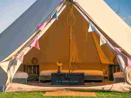 Mill Farm bell tent (added by manager 16 Apr 2021)