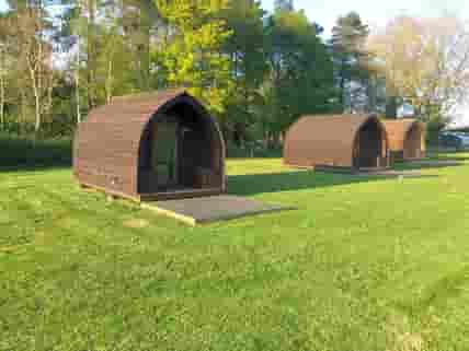 The 3 Glamping pods