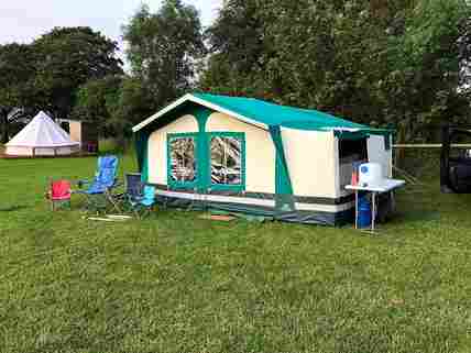 Ready tent Best Campsites in North West England 2024 Book 2