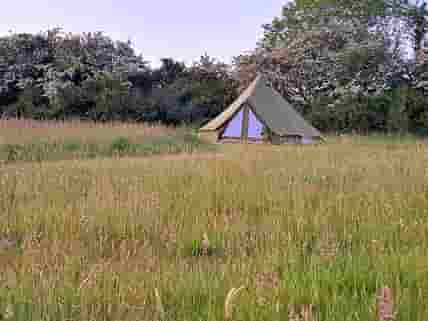 The bell tent (Foxes Den)