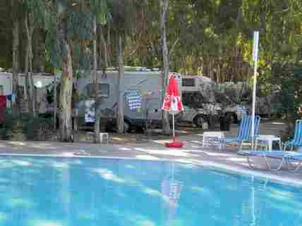 Outdoor swimming pool Best Campgrounds in Greece 2024 Book 1