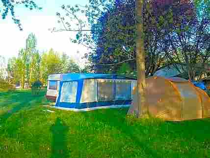 Caravan or camper van pitch