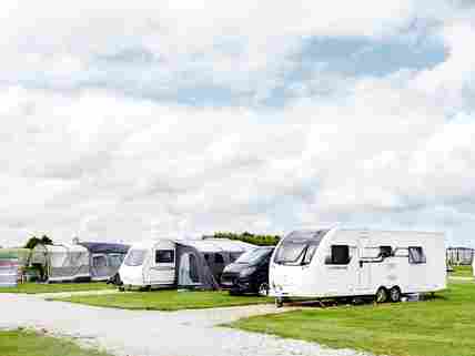 Fully serviced deals caravan pitches