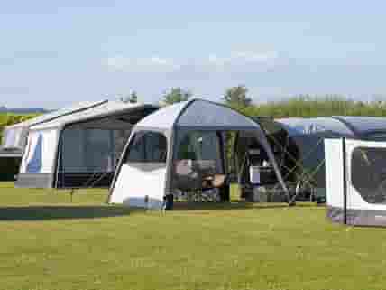 Large family tents on XL pitch