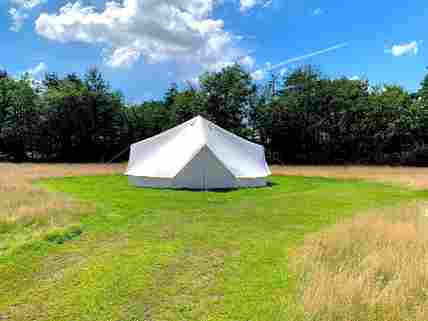 Furnished 7m bell tent