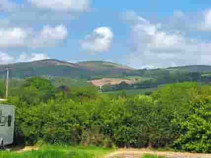 Looking over to the Stretton Hills (added by manager 25 May 2023)