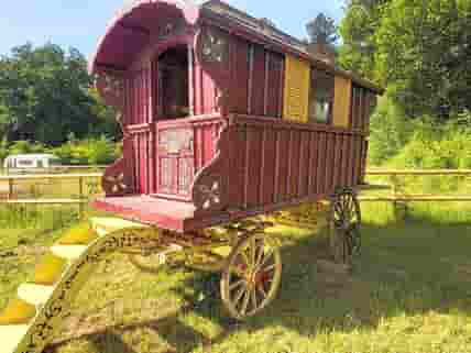 Red Maggie Smith's wagon