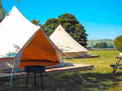 Glamping holidays in Crowdecote Derbyshire England 2024 from 40