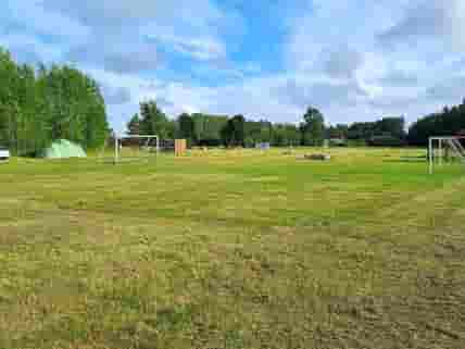 Football field on site