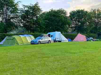 Camping sites outlet with fishing