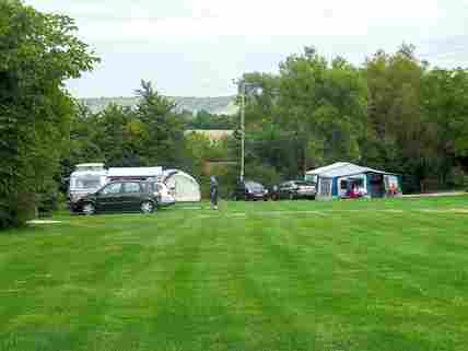 Large tent pitches
