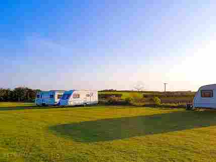 Electric tourer or tent pitches and non electric pitches