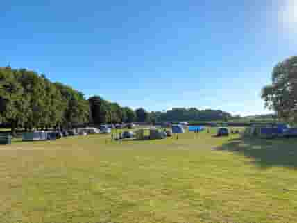 Spacious camping fields